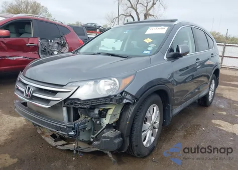 2013 Honda Cr-V Ex-L из США, поврежденный, VIN 2HKRM3H70DH503924
